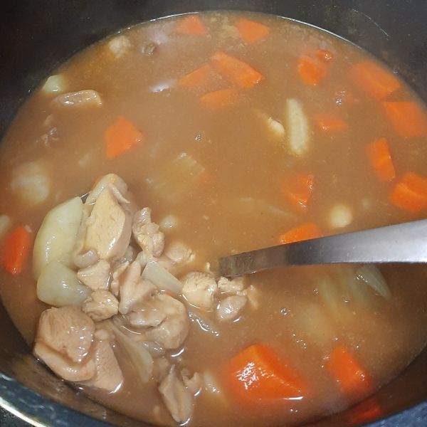 咖哩雞：Hong Candy 一起做