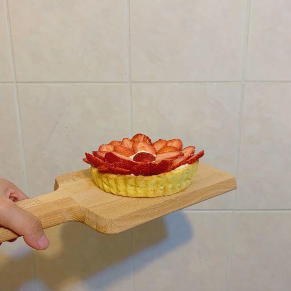 草莓起司塔：jyunnn 一起做