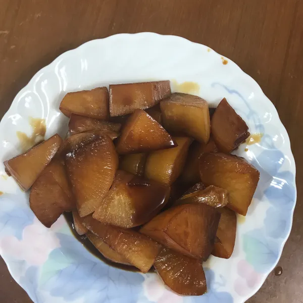 蠔油燜蘿蔔 : Grace一起做