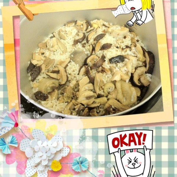 麻油雞飯 : 張乃文一起做