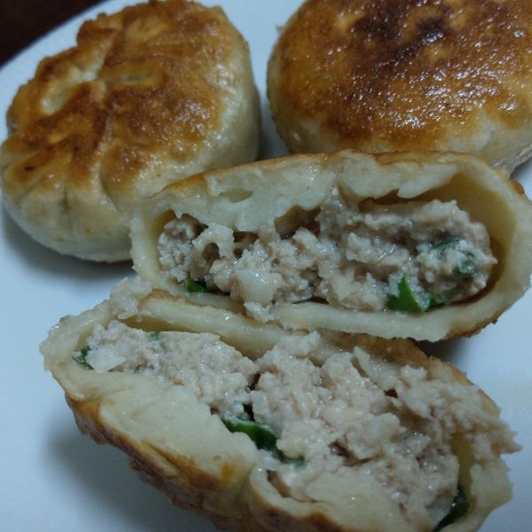 蔥肉餡餅 : Orange Hsu一起做