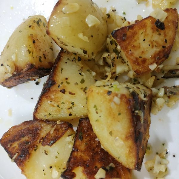 蒜香起司馬鈴薯 : 吳若瑄一起做