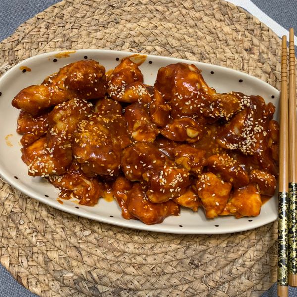 韓式炸雞【免炸 低油 烤箱料理】 : 荷馬志一起做