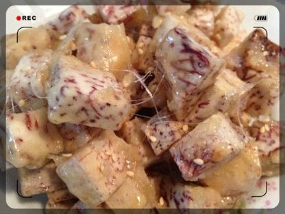 芋頭拔絲 : Fish一起做