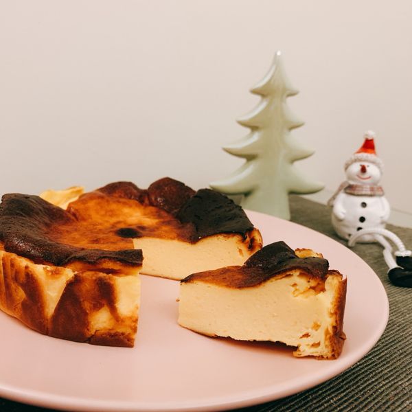 《氣炸系列》巴斯克乳酪蛋糕 : 實習人妻一起做