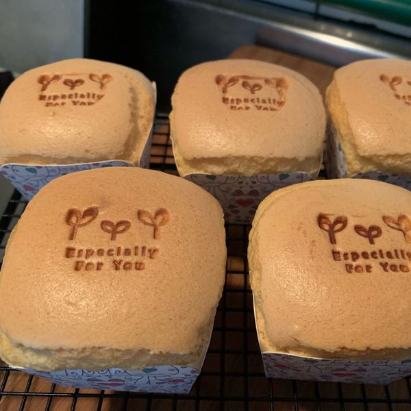 原味戚風杯子蛋糕 : maygo0325一起做