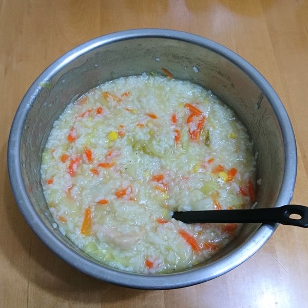 👨🏻‍🍳雞蓉玉米粥-康寶濃湯包 : 鍾歆宜一起做