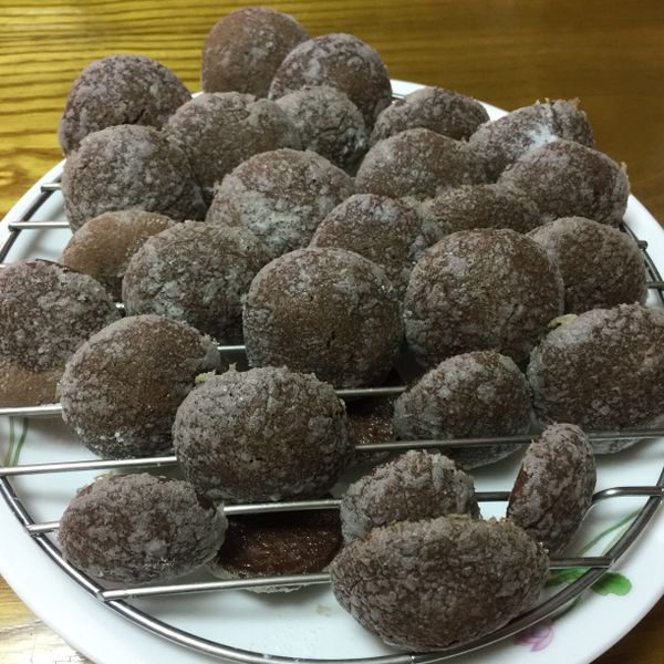 巧克力裂紋餅乾 : Jaja Jajawitch一起做