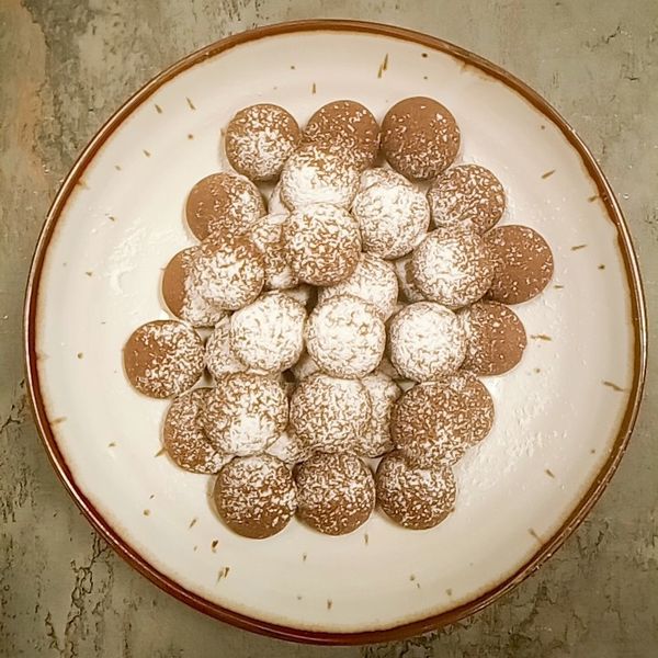 【餅乾】可可雪球：林芷彤 一起做