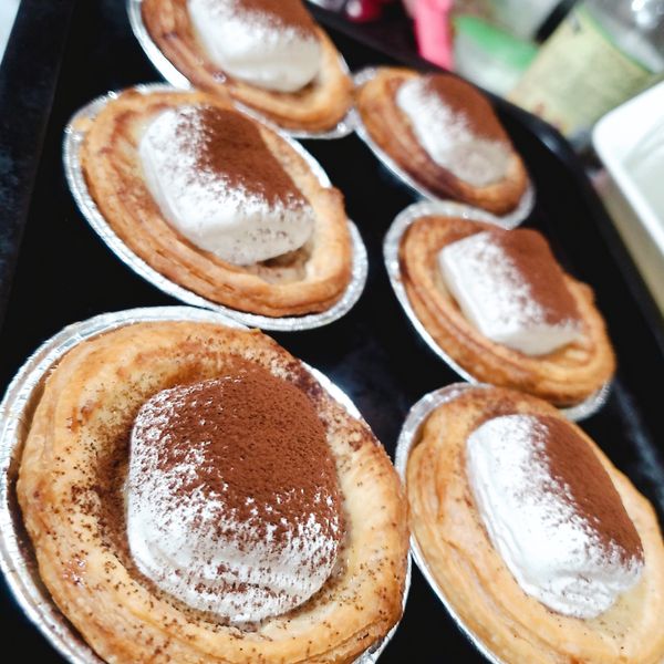 超簡單、美味葡式蛋塔（依周老師食譜調整） : 簡宇涵一起做