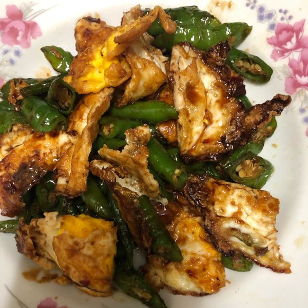 催淚蛋（糯米椒炒蛋） : Jo Pan一起做