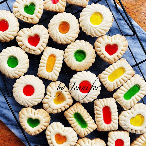 寶石填餡軟糖餅乾 : Jennifer Chen一起做