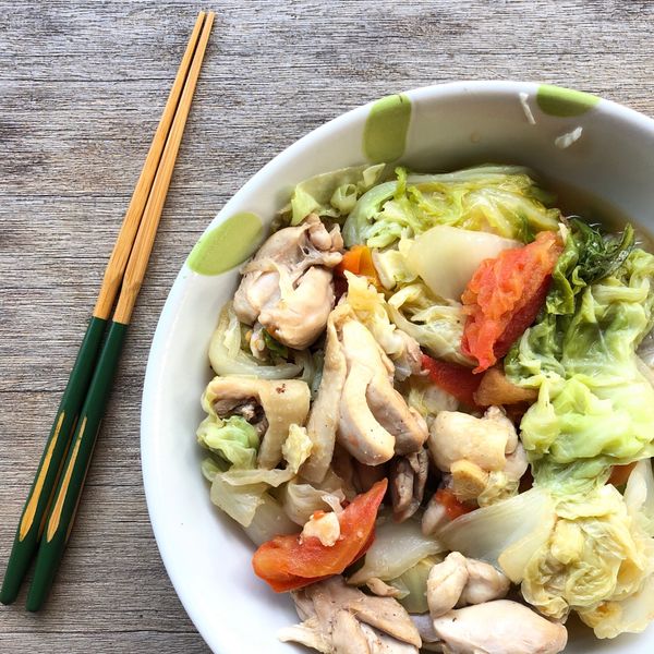 番茄雞肉燉白菜 : 嘉裕一起做