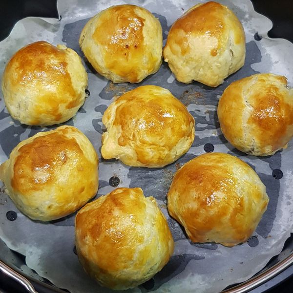 氣炸酥皮湯圓【氣炸鍋料理】 : 真愛永恆一起做