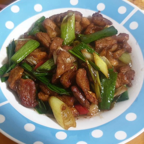 蒜苗五花肉 : 林小麗一起做