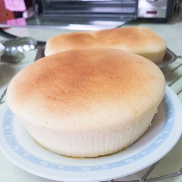 輕乳酪蛋糕7"：菲媽 一起做