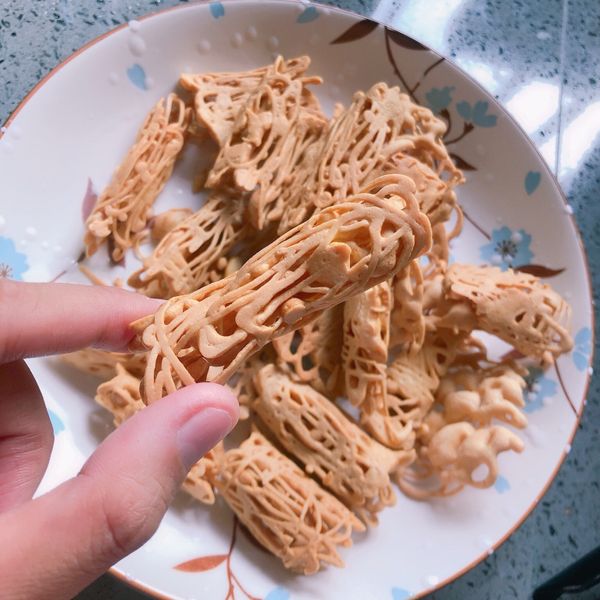 氣炸鍋 蕾絲蛋捲 : Rlama💋一起做