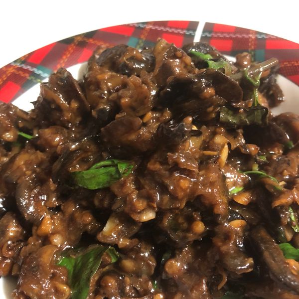 下酒菜料理『三杯炒螺肉』：rung 一起做