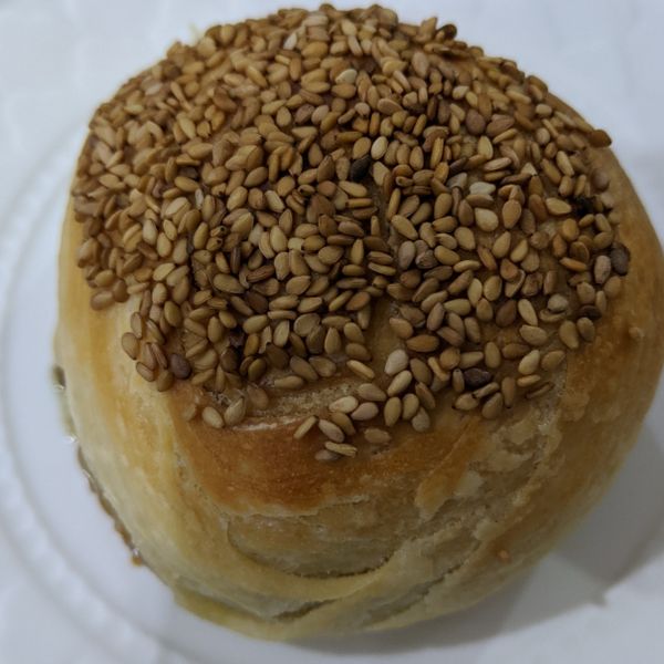 胡椒餅 : 根一起做