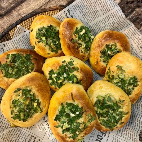 蔥麵包 : Pin Lin一起做