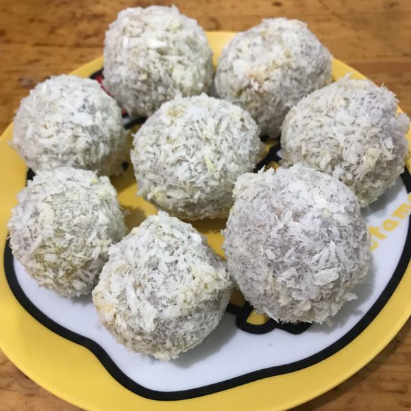 鹹蛋芋頭丸 ( 芋棗 ) : 蘇心儀一起做