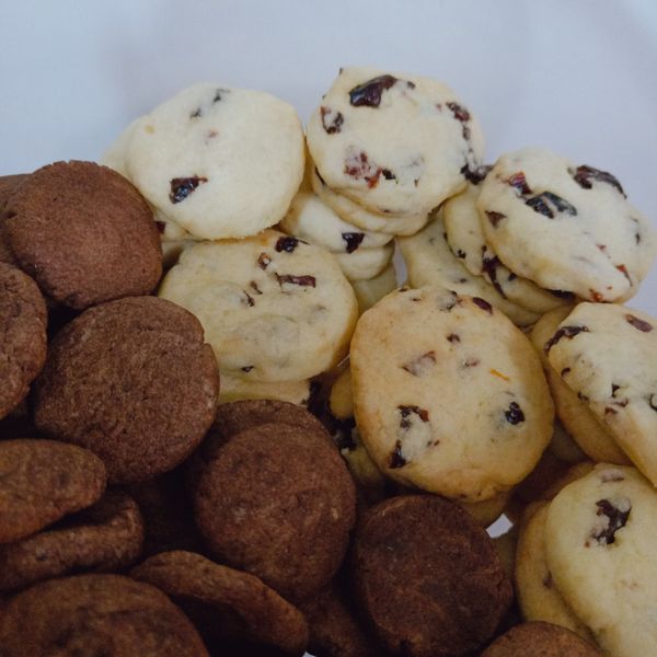 手工餅乾 杏仁巧克力 蔓越莓口味 : ICO一起做