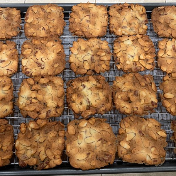 杏仁瓦片_烘焙入門 零失敗 : Joanna一起做