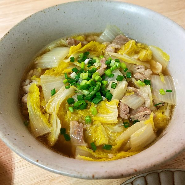 白菜燴五花肉 : Cynthia一起做