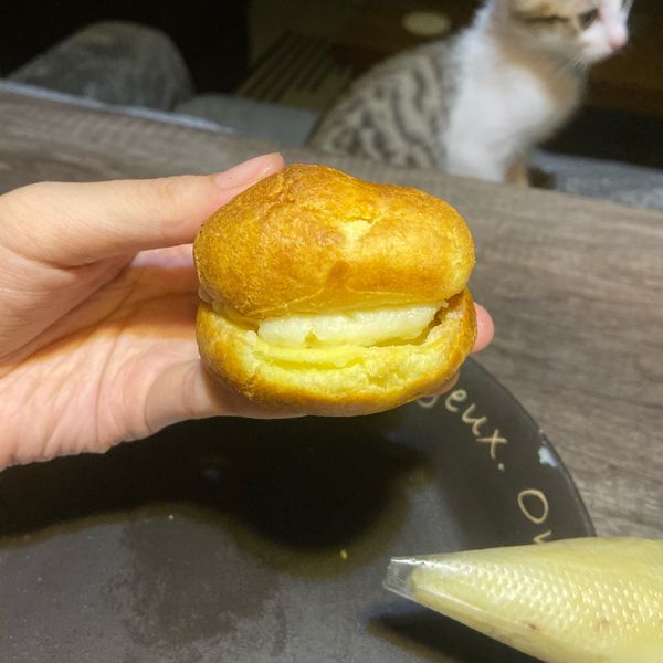 氣炸鍋做甜點-泡芙 : Wind Wu一起做