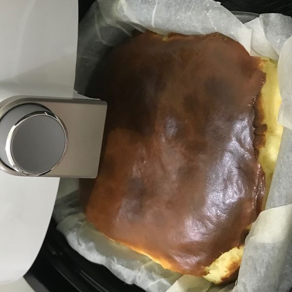 巴斯克乳酪蛋糕(氣炸鍋版)：Wu Kathy 一起做