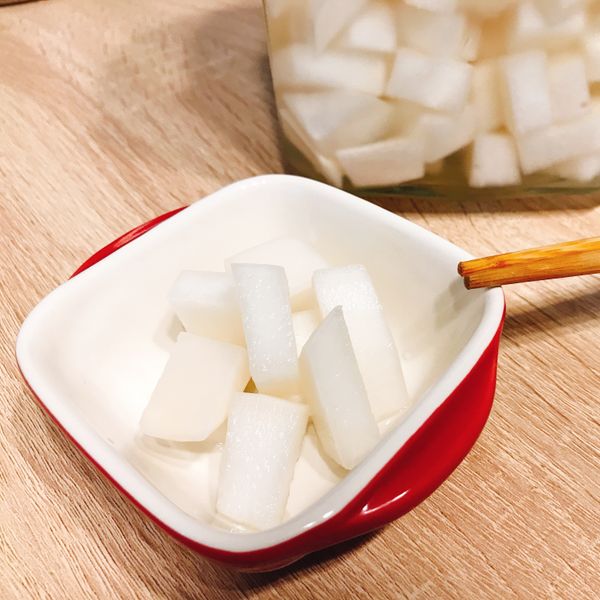 【橋村炸雞—韓式白蘿蔔方塊泡菜】 : 米奇林-EL一起做