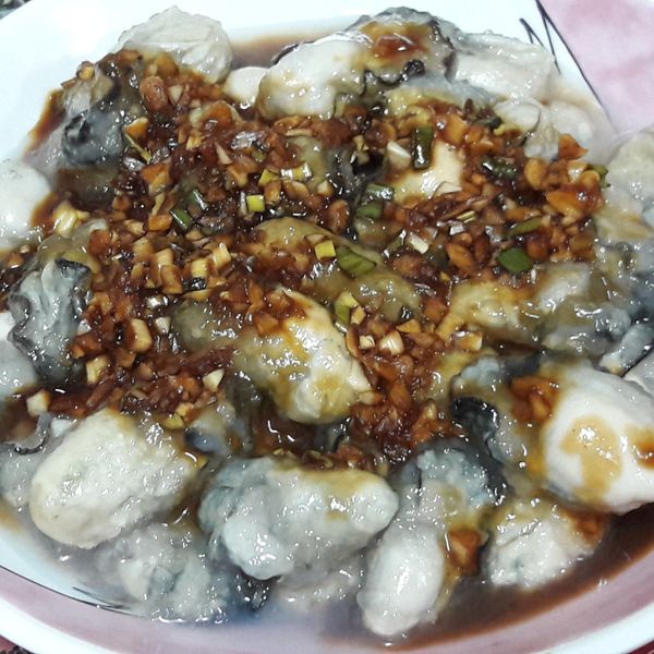 蒜泥鮮蚵 : 李文玲一起做