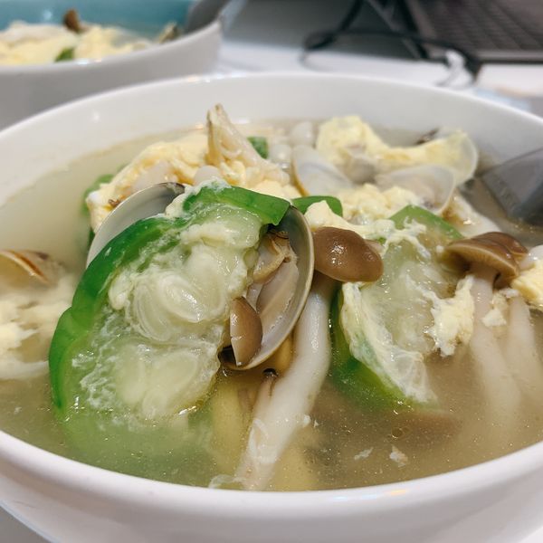 雞蛋絲瓜麵線 - 蛋奶素 : Louisa一起做