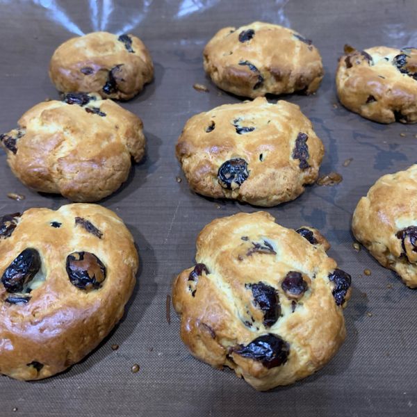 蔓越莓餅乾【鬆餅粉製作】：曾joy 一起做