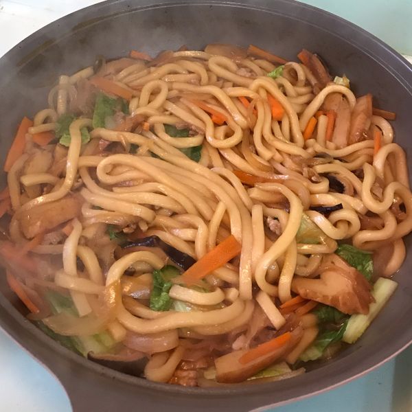 日式炒烏龍麵 : 平民公主的灶腳一起做