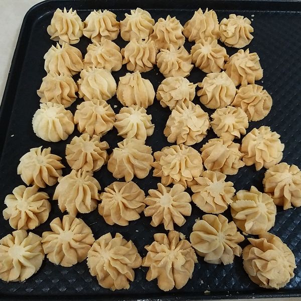 牛油曲奇餅乾 : Elisa Wu一起做