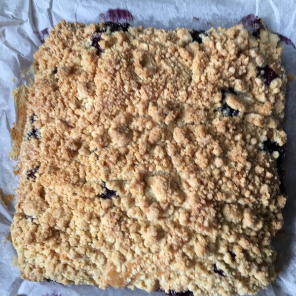 【影片】藍莓奶酥蛋糕 : kitty一起做