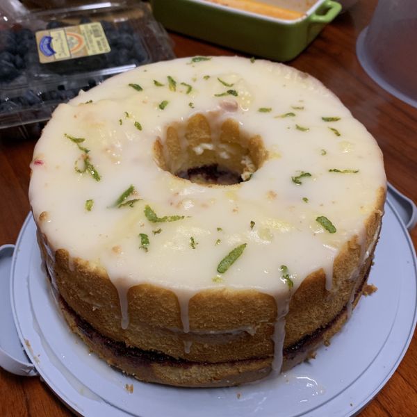 檸檬糖霜戚風蛋糕(6吋):啾啾食控 一起做