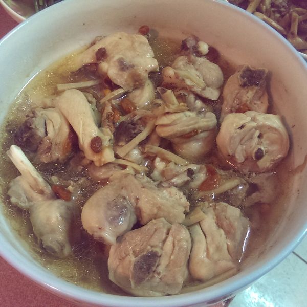 超簡易姜絲蒸雞腿：Penny Liu 一起做