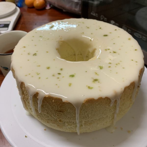 檸檬糖霜戚風蛋糕(6吋):啾啾食控 一起做