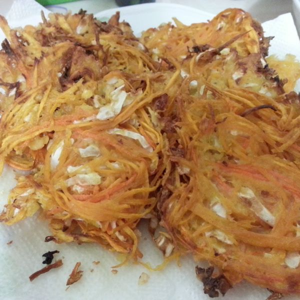 炸蕃薯籤 : 張豬豬一起做