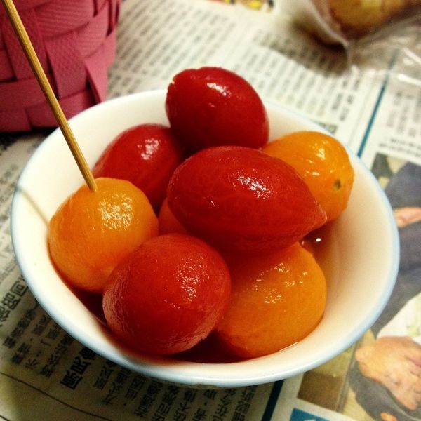 梅漬小番茄。滋味酸甜真開胃：Catherine 一起做