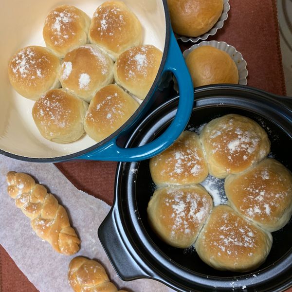 超鬆軟好吃的牛奶麵包:李珊兒 一起做