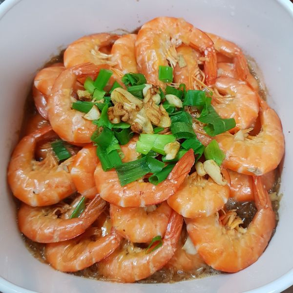 金讚鮮蝦粉絲煲【年菜料理】 : 沈秀娟一起做