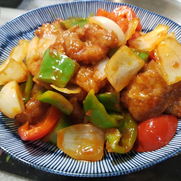 糖醋里肌 : 蔡瑋倫一起做