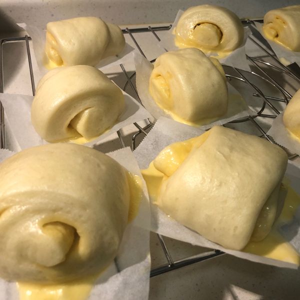 鮮奶起司饅頭【松下烘焙賽】 : 佩琪小廚娘一起做