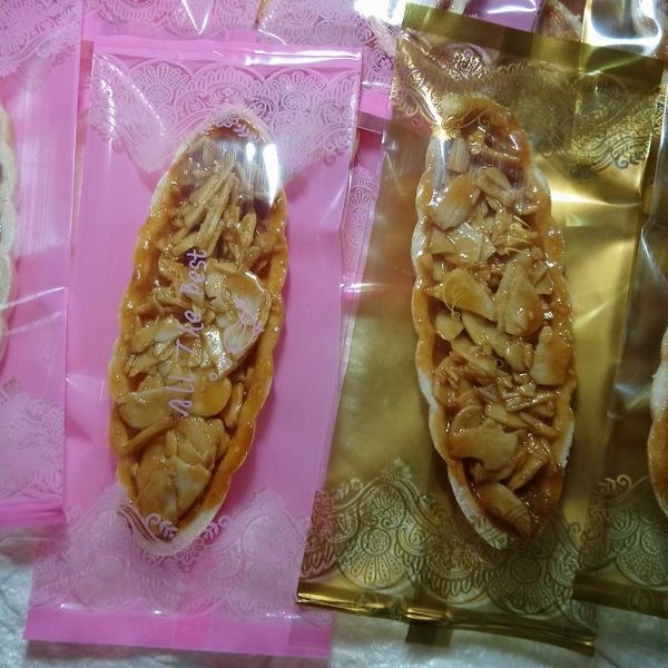 🐄奶香蜂蜜🐝杏仁船型餅乾 : 李貴蘭一起做