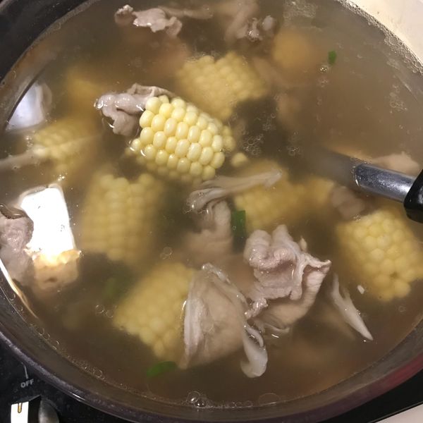 玉米菇菇湯 : Gina Lo一起做