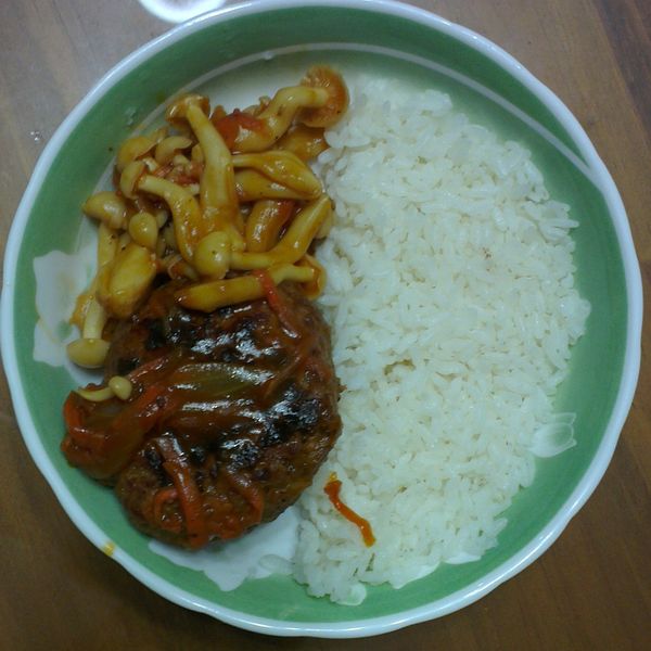 簡單隨便做漢堡排 : Shen Fu Chen一起做