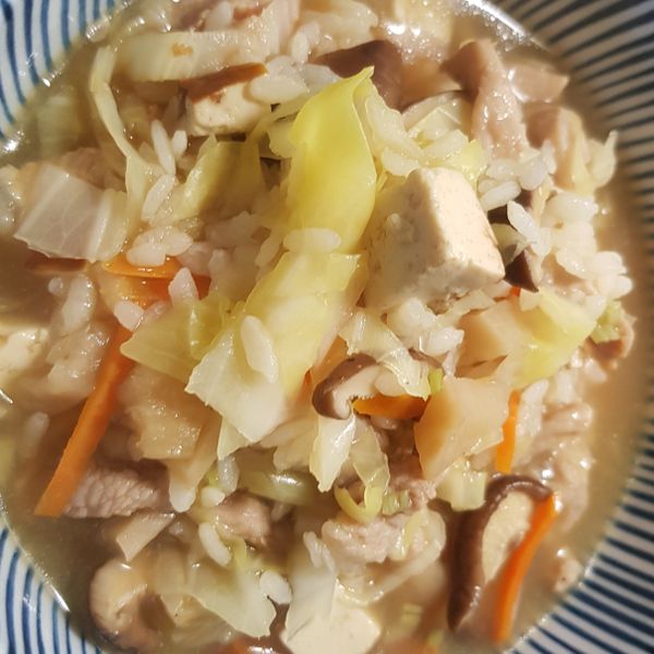 菜脯香菇鹹粥~古早好滋味，一口接一口 : 蔡瑋倫一起做